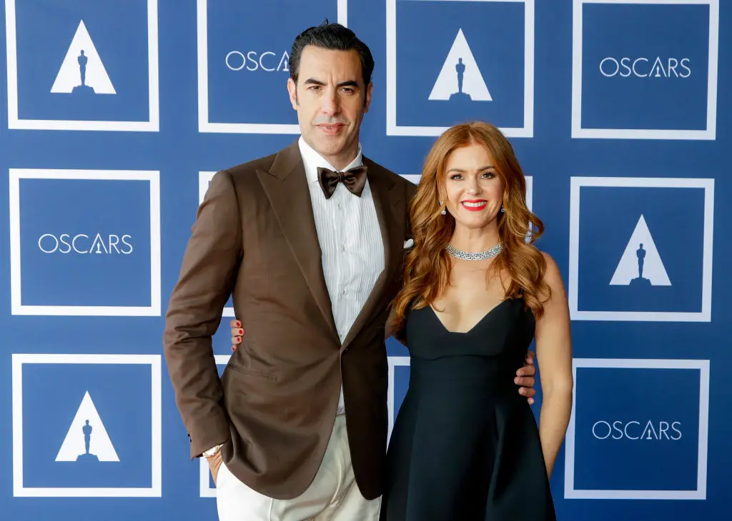 Isla Fisher and Sacha Baron Cohen divorced last year (Rick Rycroft-Pool/Getty Images)