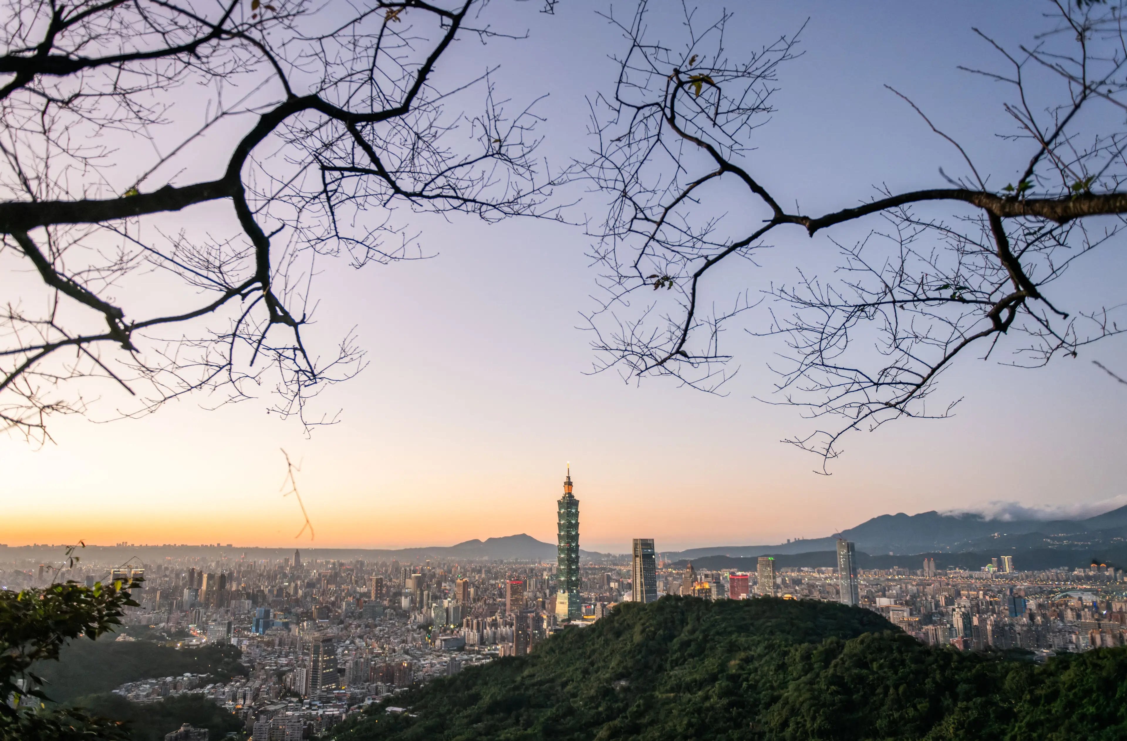 Taipei is one of the least resilient cities on Earth when it comes to combatting climate disasters (Jimmy Beunardeau/Hans Lucas/AFP via Getty Images)