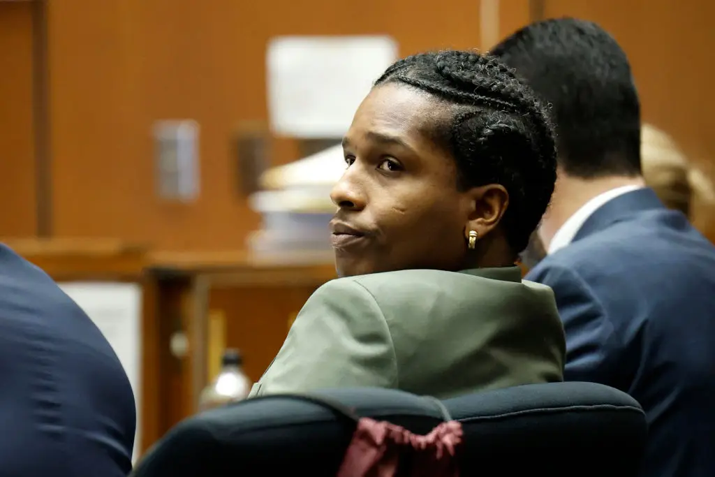 The juror said that there wasn't enough evidence to prove the rapper to be guilty, despite her beliefs (FRAZER HARRISON/POOL/AFP via Getty Images)