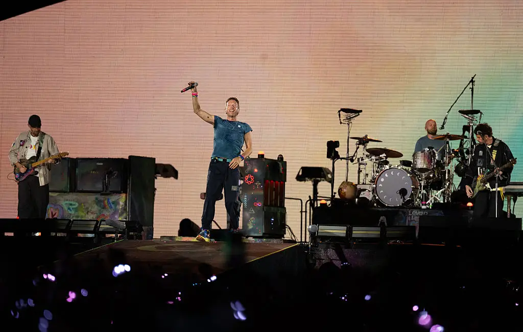 Chris Martin has teased '138 more shows' in 2027 (Getty/Samir Hussein)