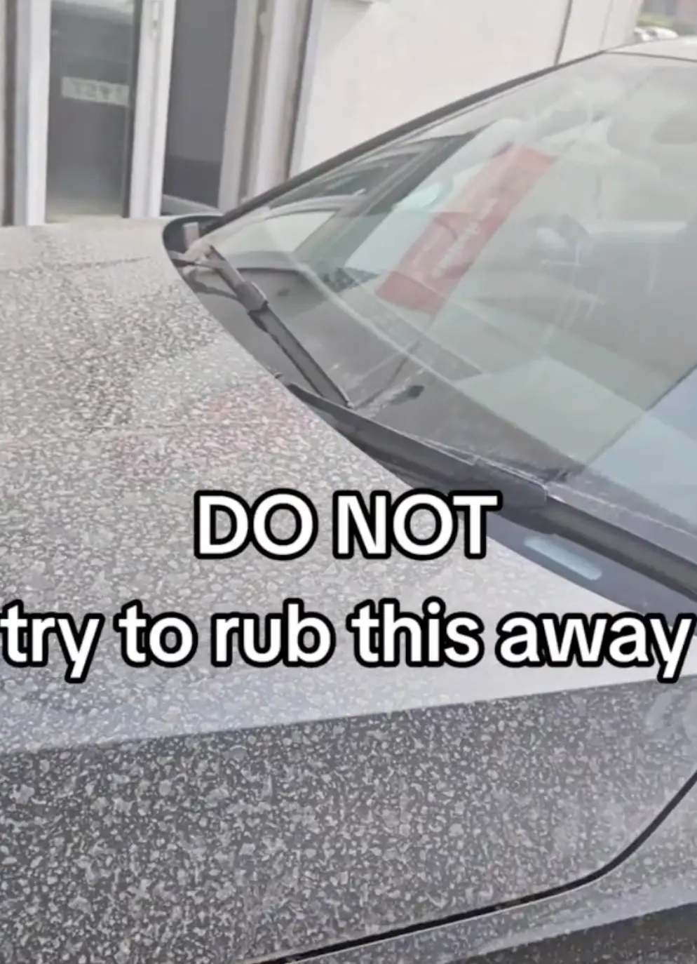 Don't rub the dust off.