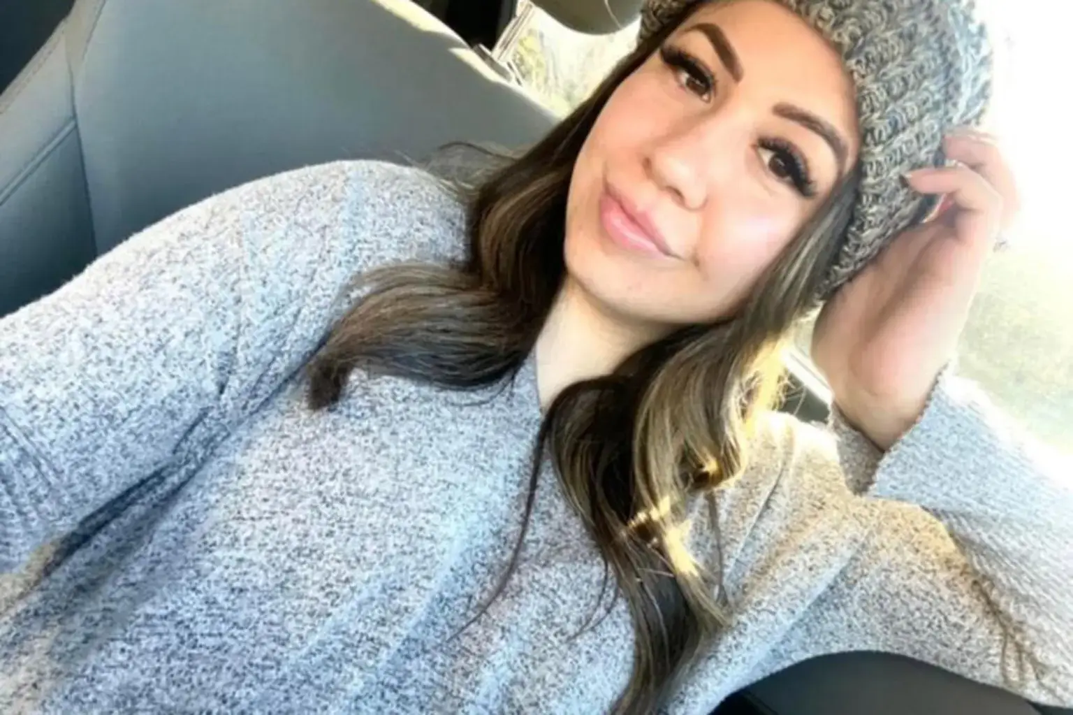 Angelique Robledo narrowly escaped a brutal crime against her and her unborn child when she was 18 (Angelique Monet via 7News)
