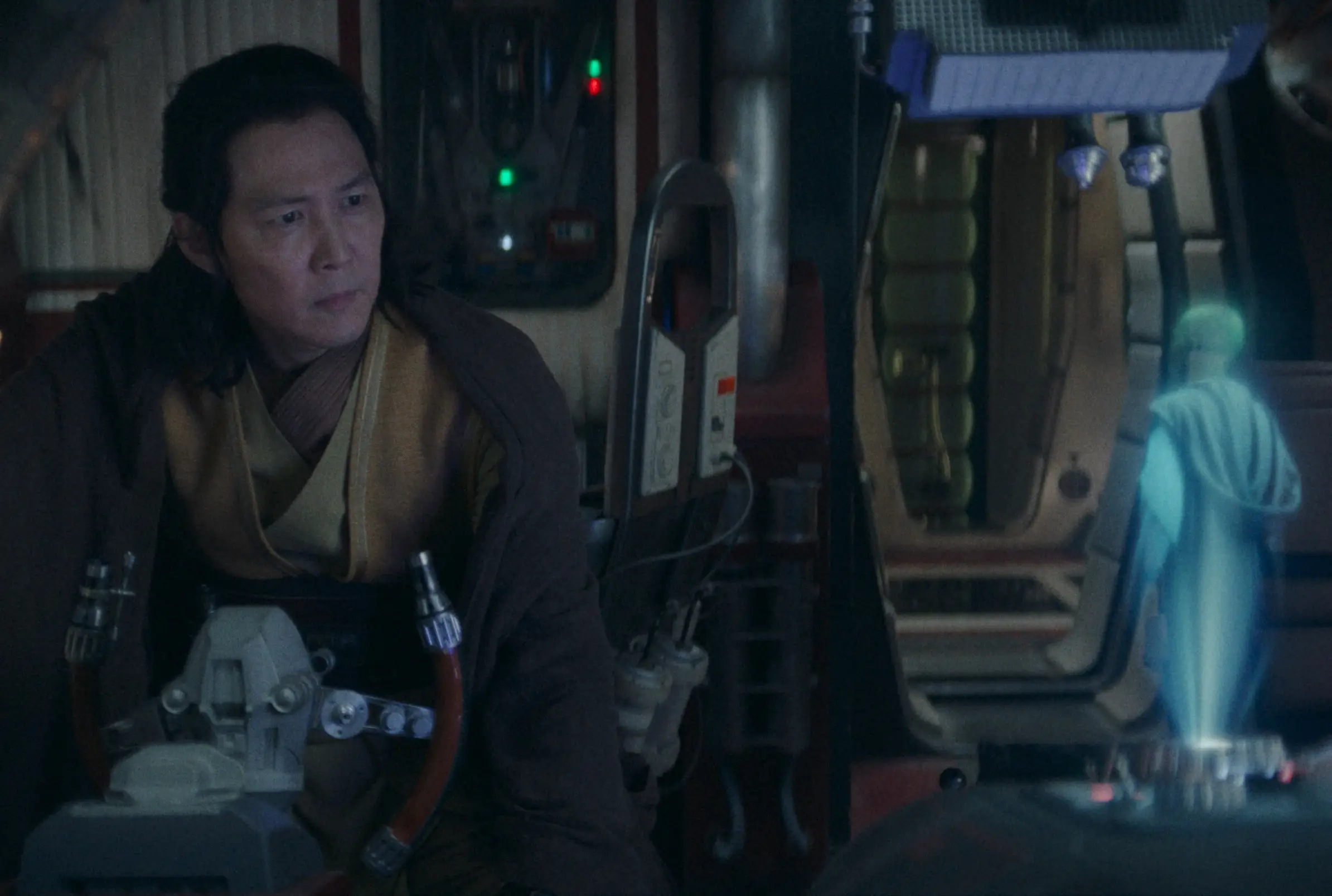 There's a mystery afoot in The Acolyte and it's up to Lee Jung-jae to Master Sol-ve it. Shut up, that was funny. (Disney) 