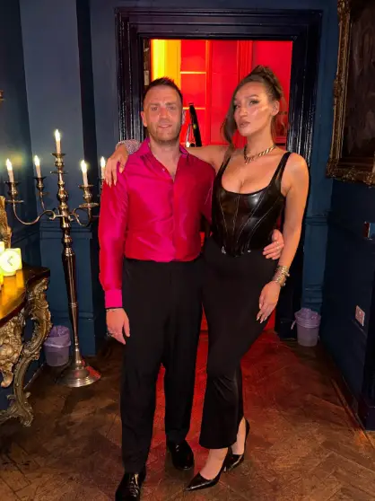 Em Carter and Richard Burton set up Dominium Vita (Instagram/@the_one_and_only_mr_rb)