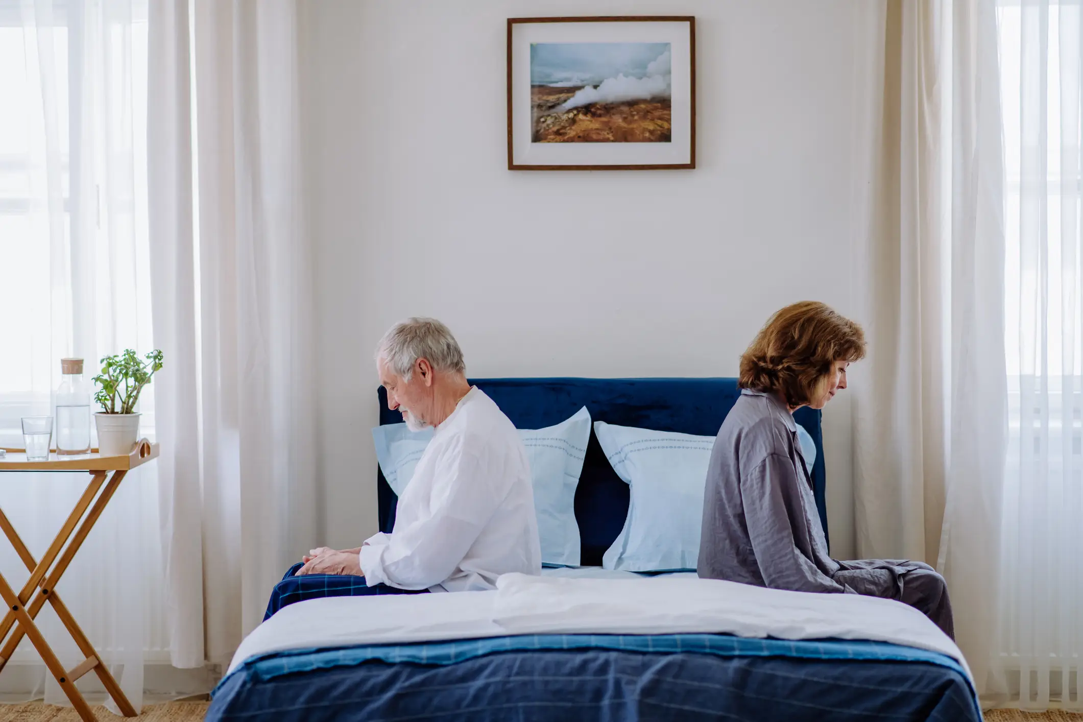 The relationship expert named five clear signs that a marriage or relationship is 'over' (Getty Stock Images)