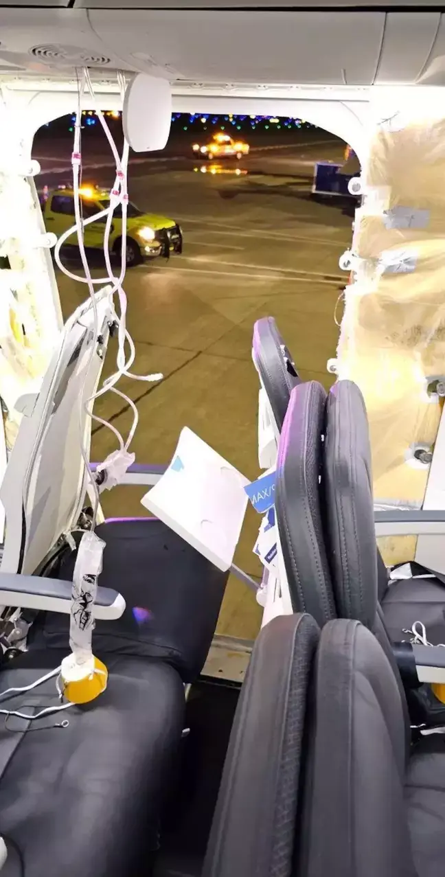 177 people were on board the plane, which had to make an emergency landing.