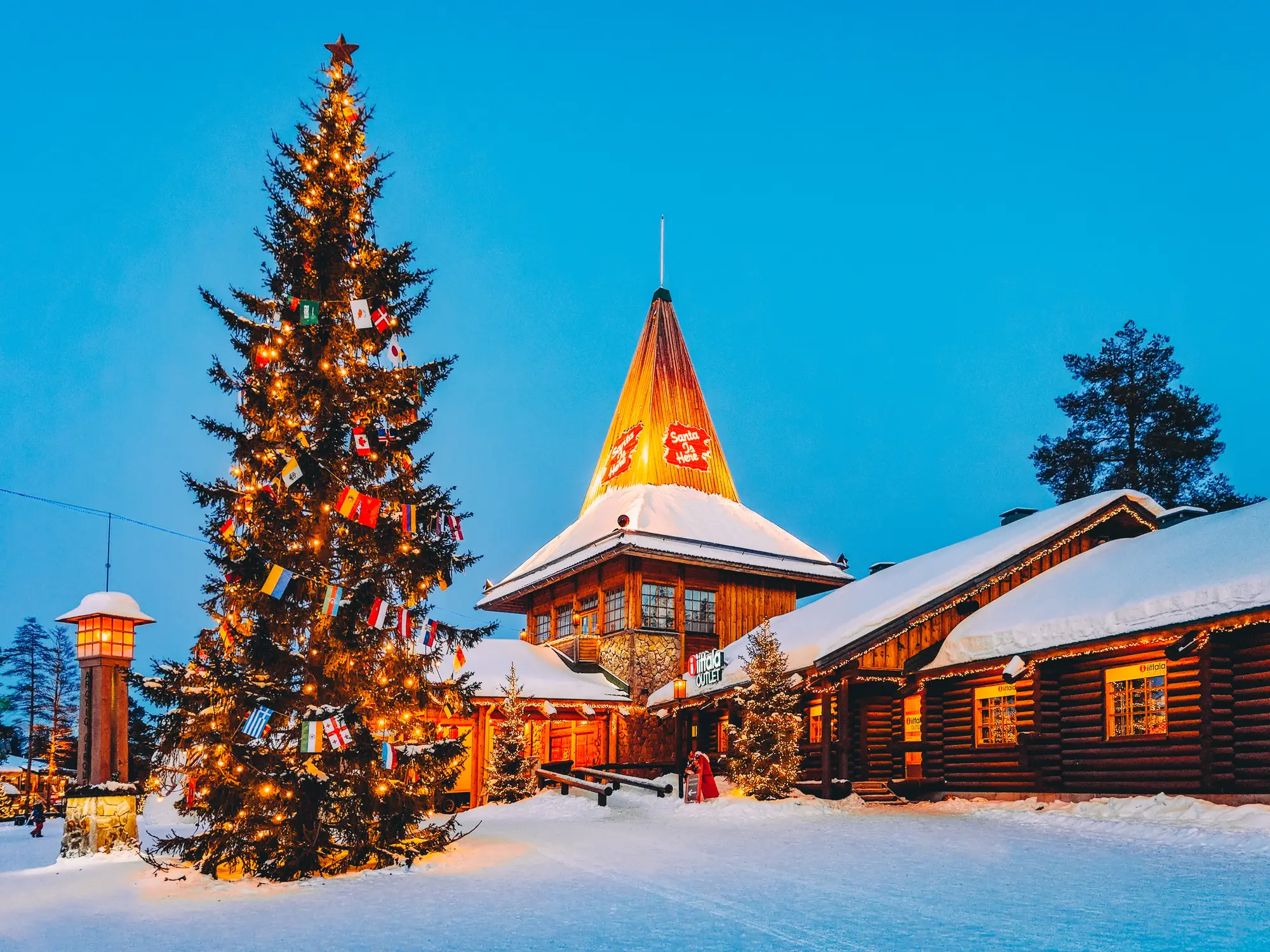 Take a trip to Santa Claus Village if you're allocated a trip to Lapland (Photo by Roman Babakin via Getty Images)