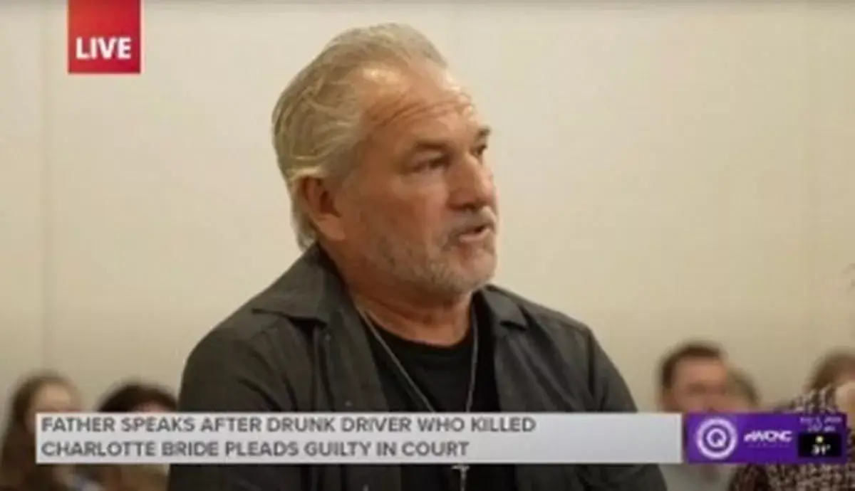 Brad Warner has refused to forgive his daughter's killer (WCNC)