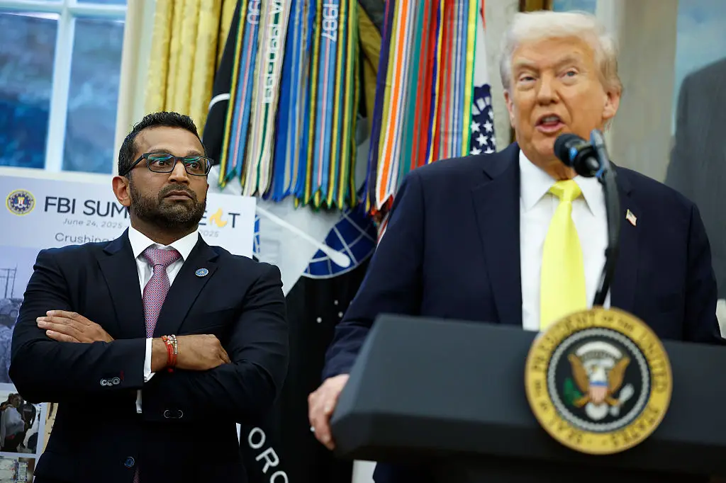 Patel became the ninth Director of the FBI just one month after Trump began his second term in office (Kevin Dietsch/Getty Images)