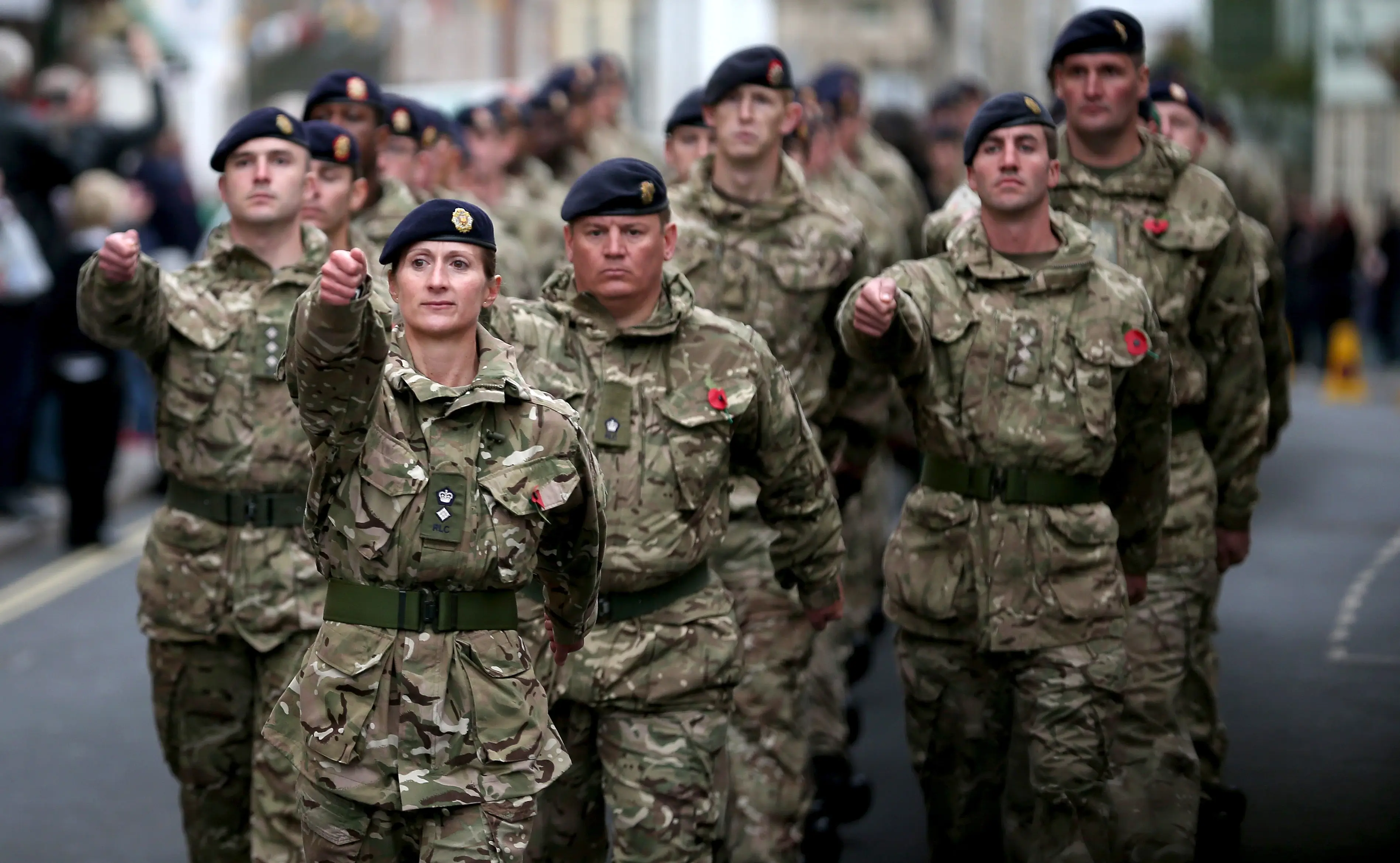 Experts are suggesting that conscription needs to at least be considered (Matt Cardy/Getty Images)