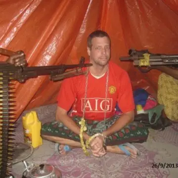 Michael Scott Moore was held captive for 977 days.