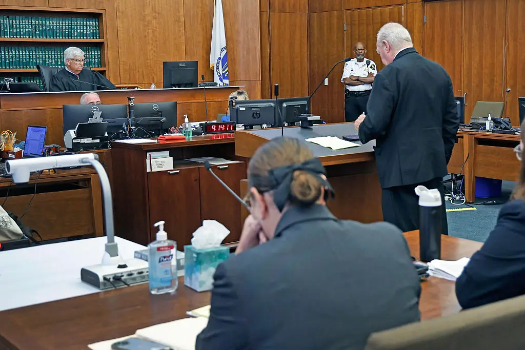 The jury have been placed under a huge amount of scrutiny (Greg Derr / POOL / AFP via Getty Images)