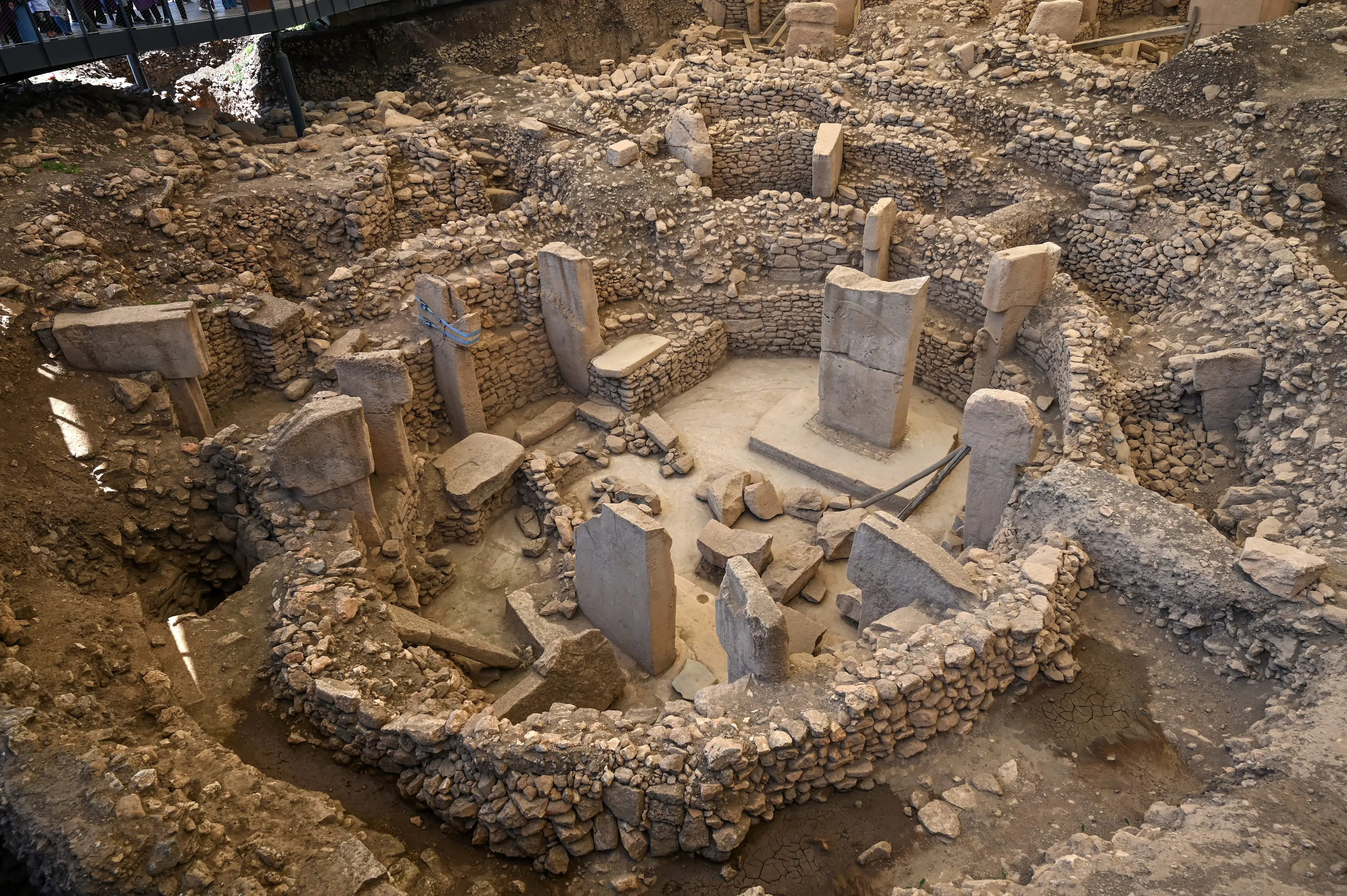 The site is thought to be more than 6,000 years older than Stonehenge (OZAN KOSE/AFP via Getty Images)