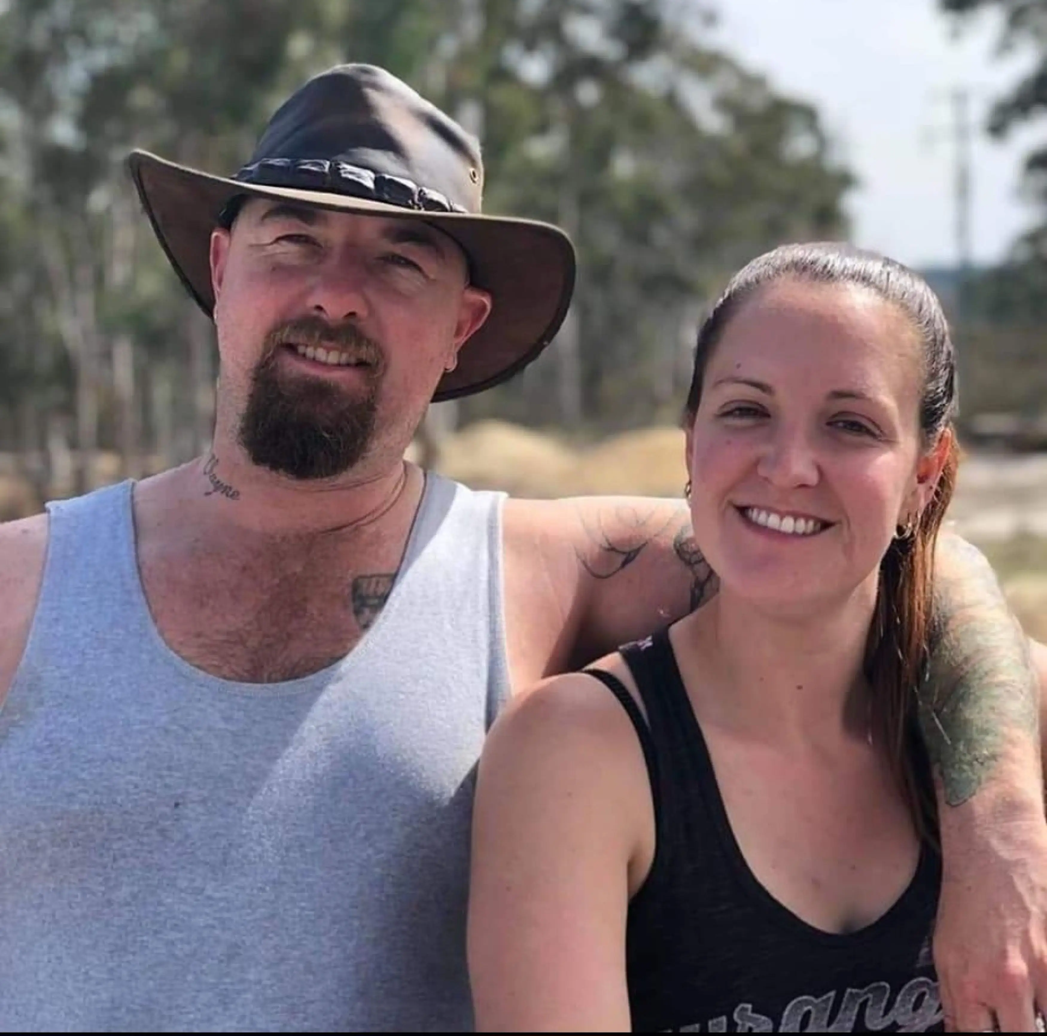 Matthew Kane and his wife Lauren.