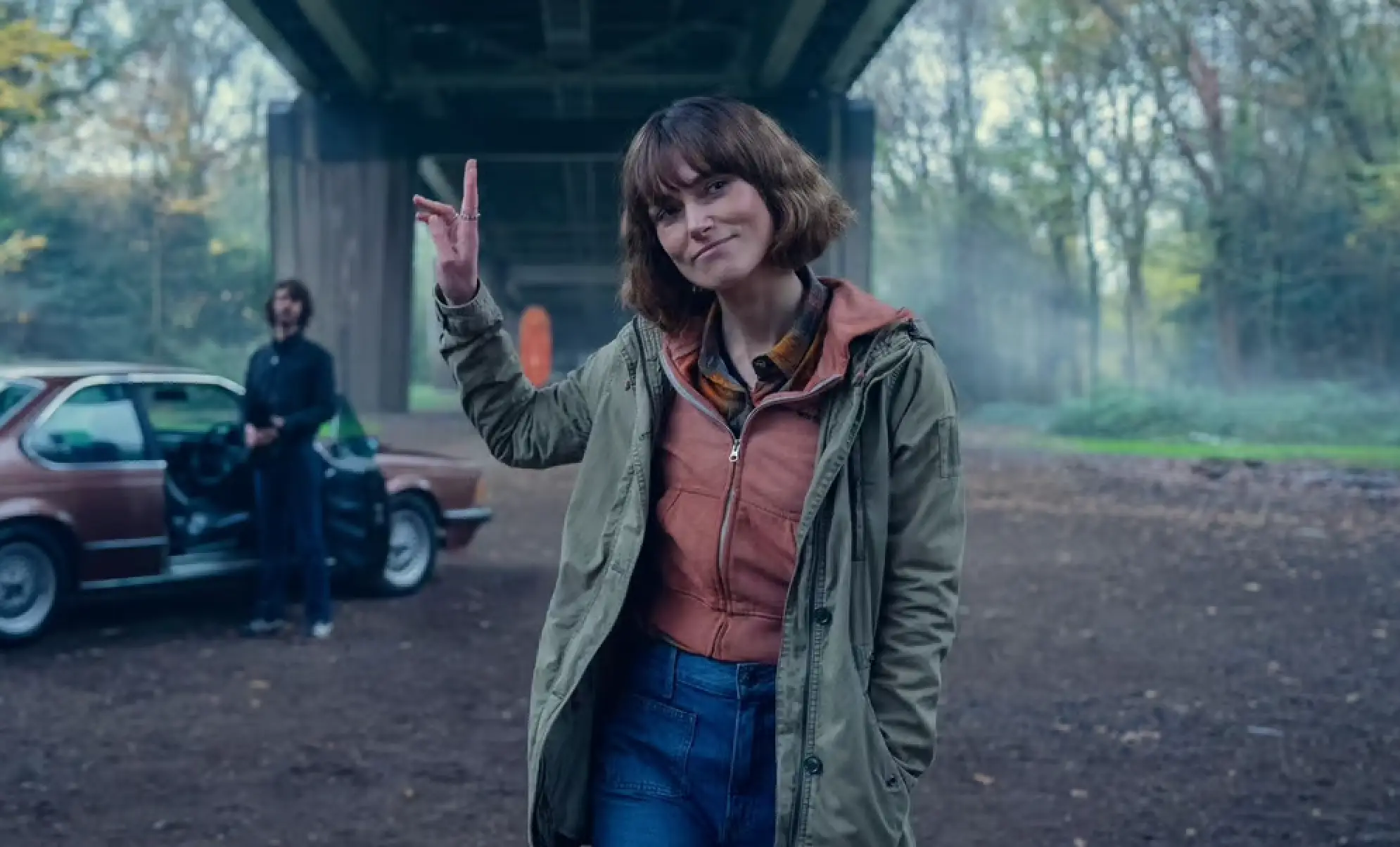 Keira Knightley in Black Doves (Netflix)