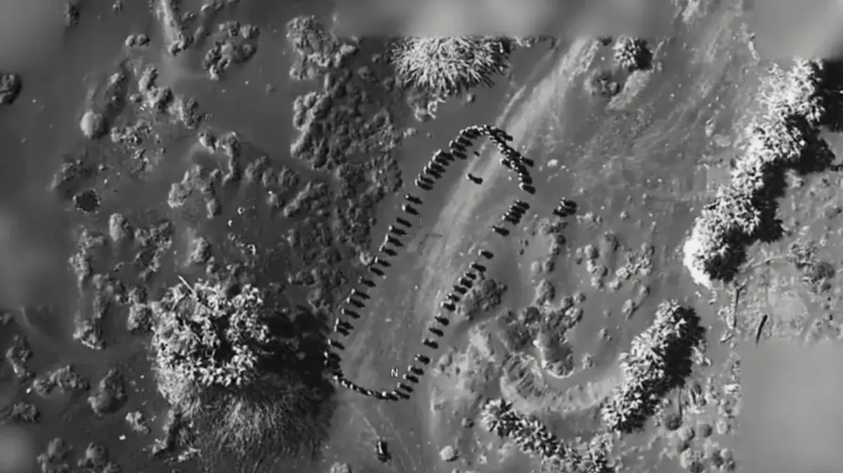 Donald Trump shared the controversial footage on his social media platform Truth Social (X/@realDonaldTrump)