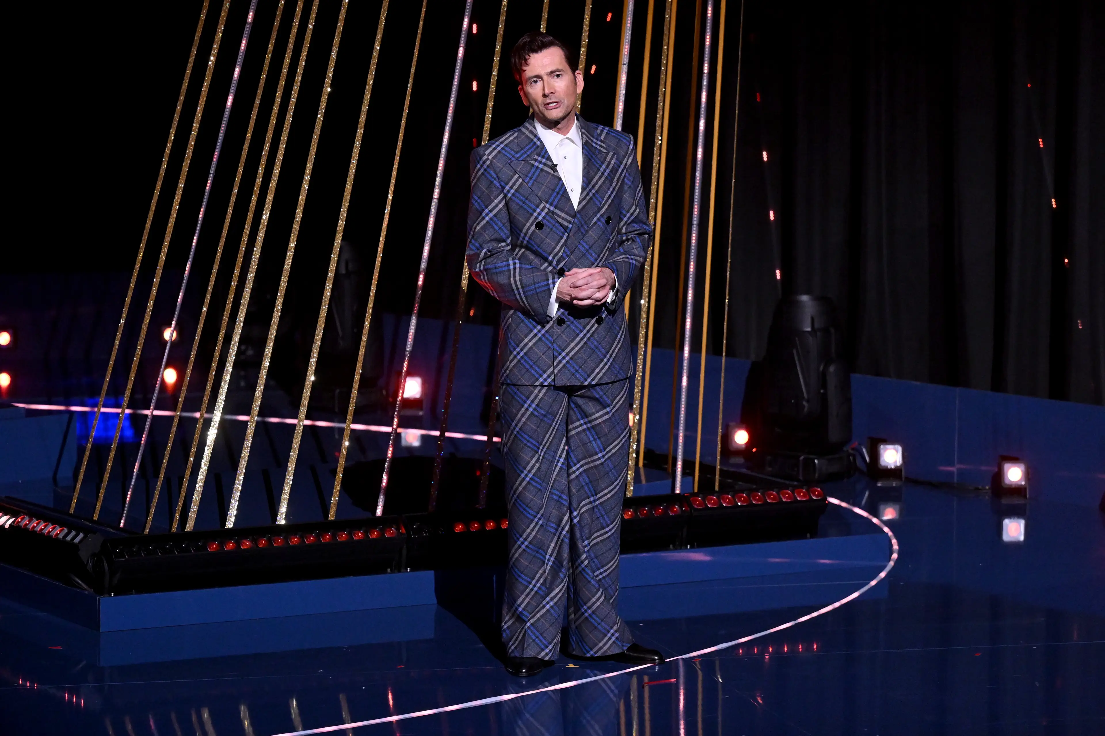Tennant presented the awards for the third time (Stuart Wilson via Getty Images)