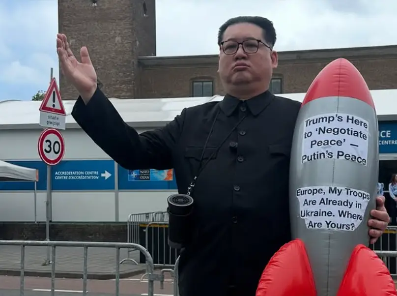 He shared how he has gotten in trouble thanks to his act (Instagram/kimjongunlookalike)