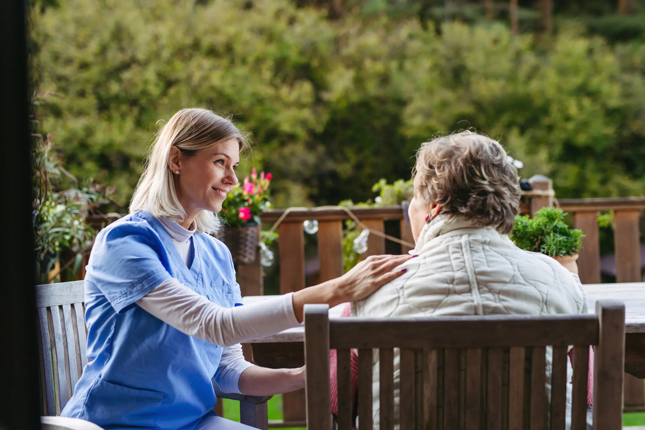 Hospice care can be heartwarming and heartbreaking at the same time (Getty Stock)