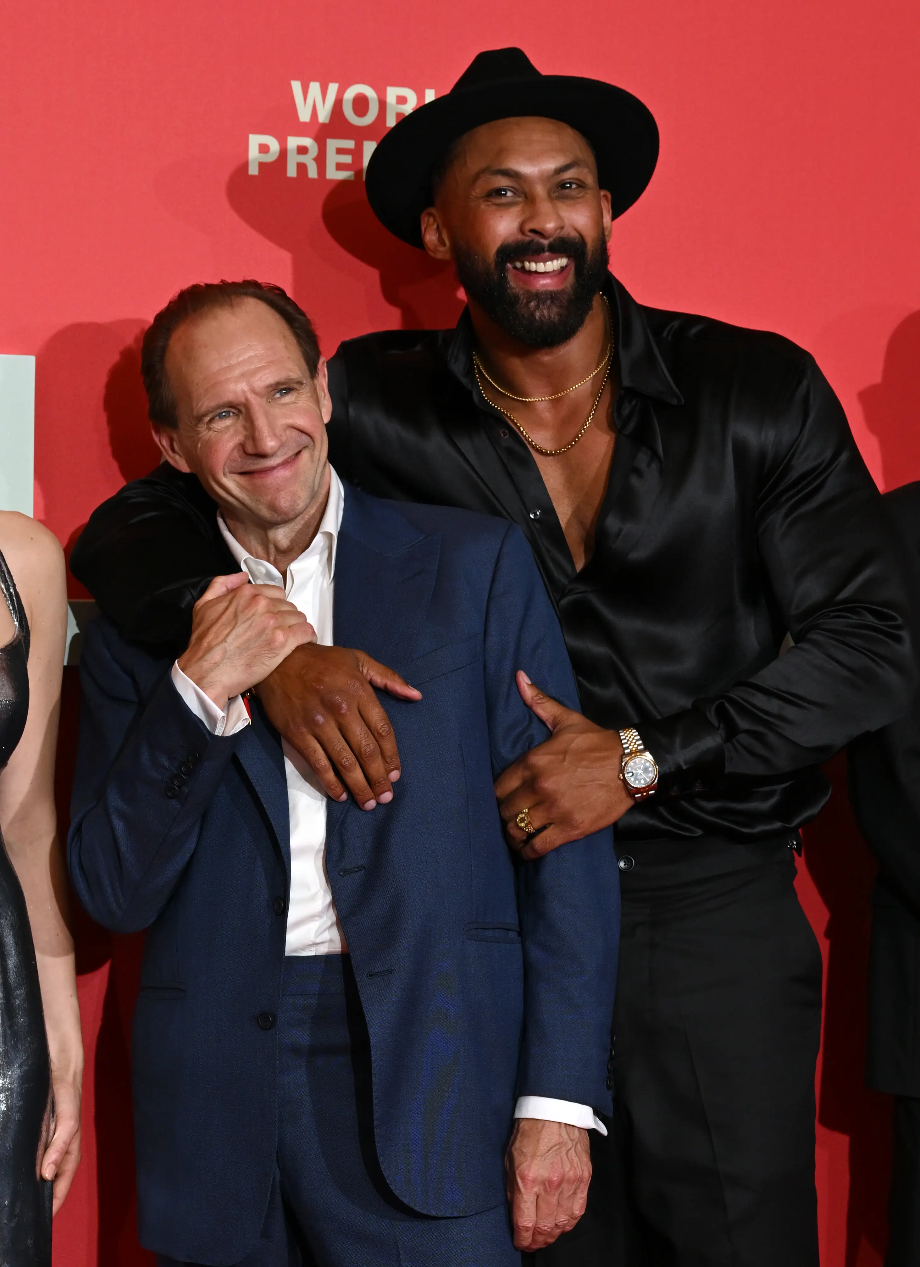 Lewis-Parry (right) is 6"8 and an ex-MMA fighter (Jeff Spicer via Getty Images)