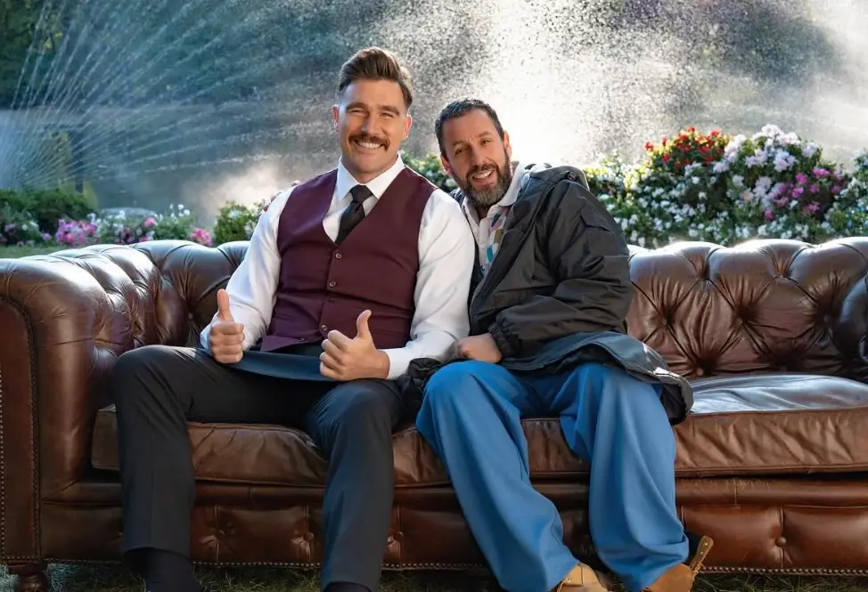 Sandler officiated the wedding for the stars (Instagram/@killatrav)