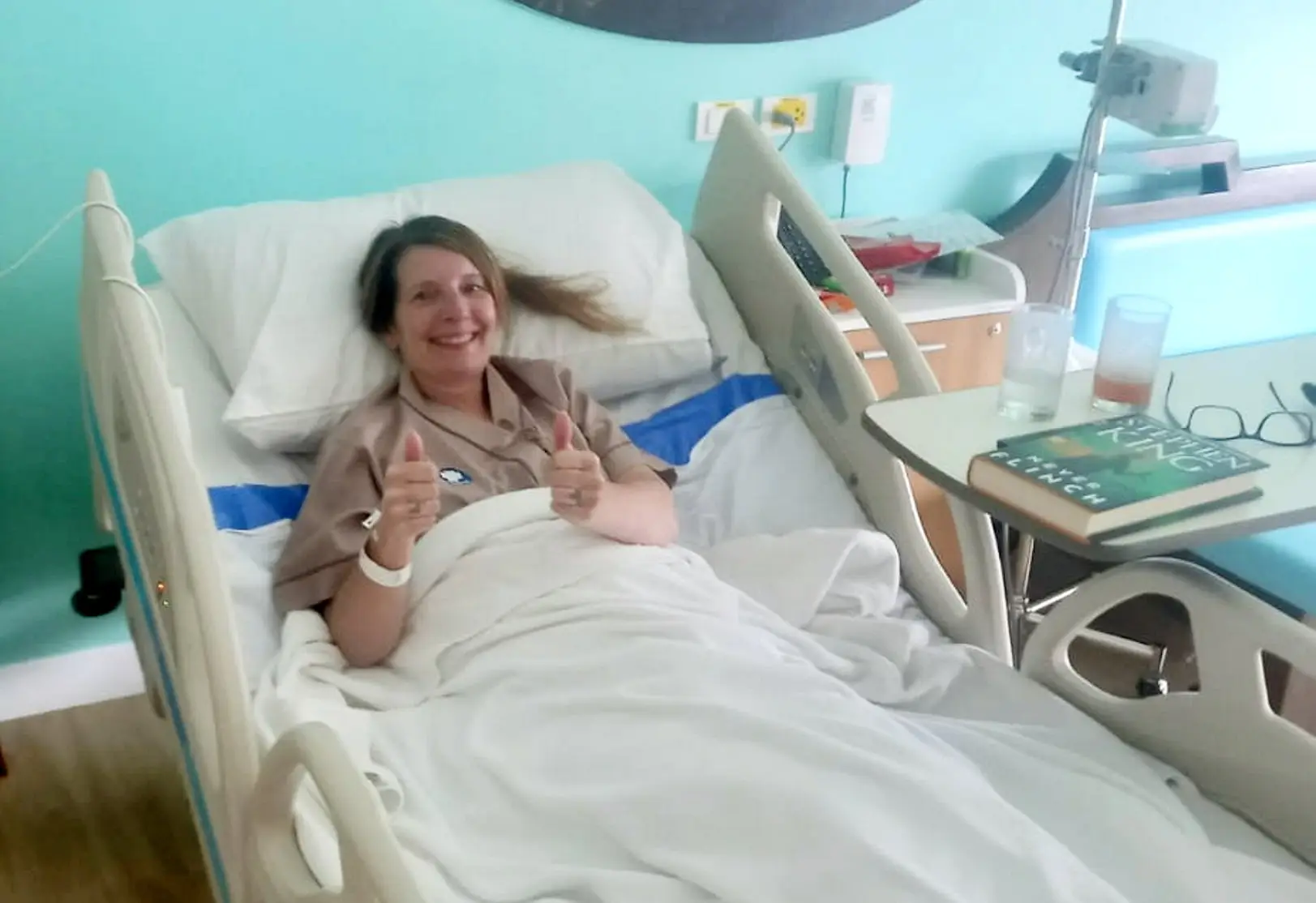Joanna's insurance didn't cover the 'high risk activity'. (SWNS)