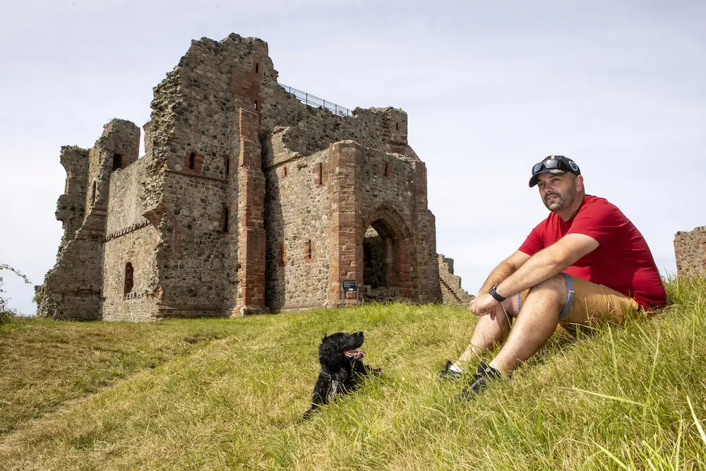 The former electrician described the place as his 'own little slice of heaven'.