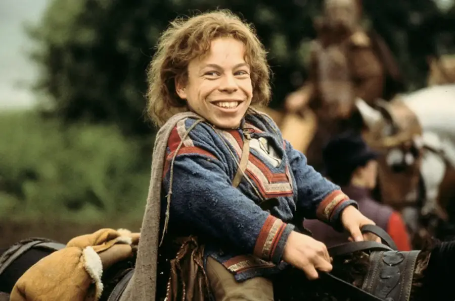 Warwick Davis in Willow.