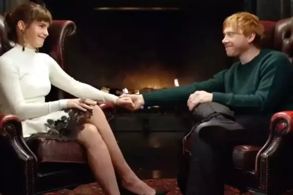 The co-stars both agree that their kiss felt 'unnatural' (HBO Max)