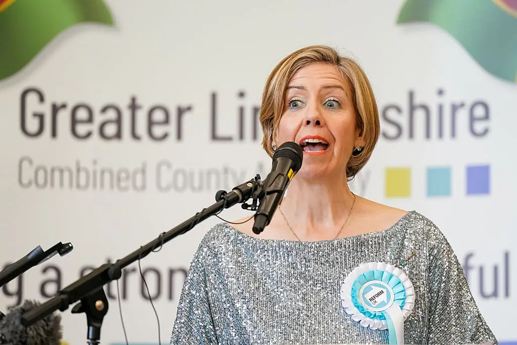 The newly-elected mayor was challenged over her spiky acceptance speech (Ian Forsyth/Getty Images)