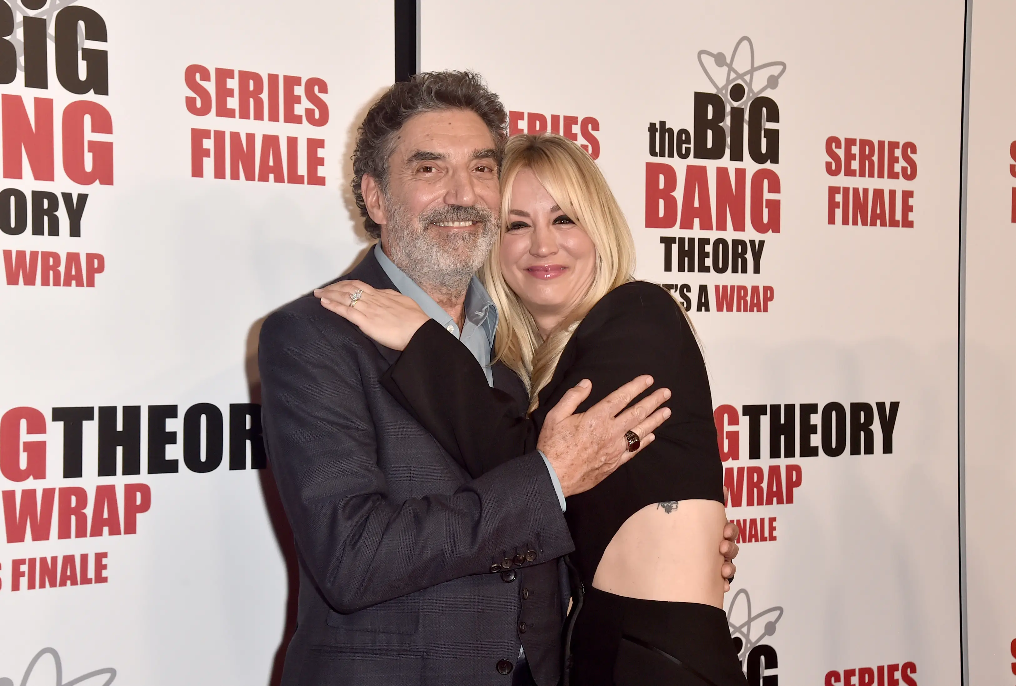 Cuoco and Chuck Lorre (Alberto E. Rodriguez/Getty Images)