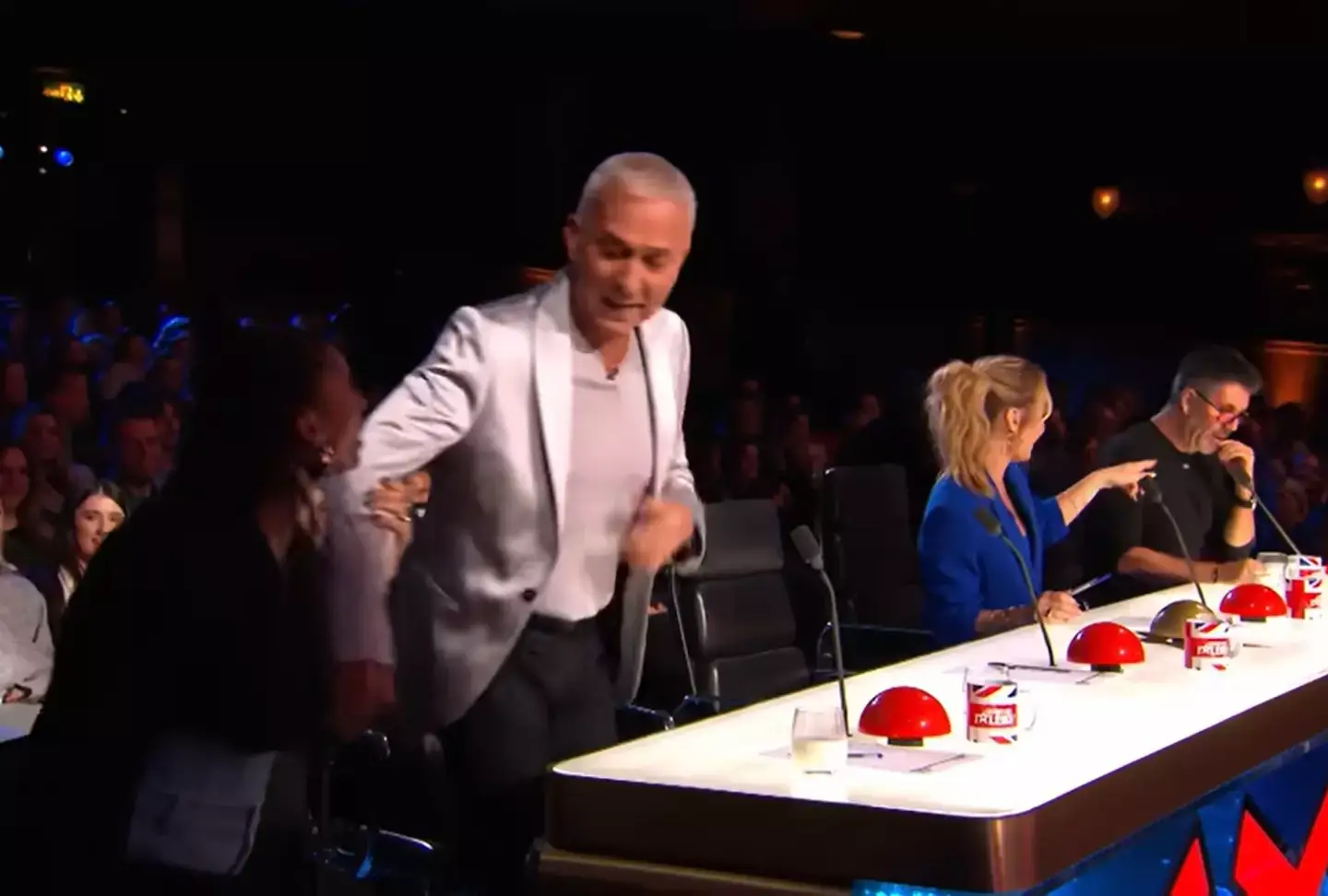 Alesha Dixon really didn't like the act, but the other judges voted Kimberly through. (ITV)