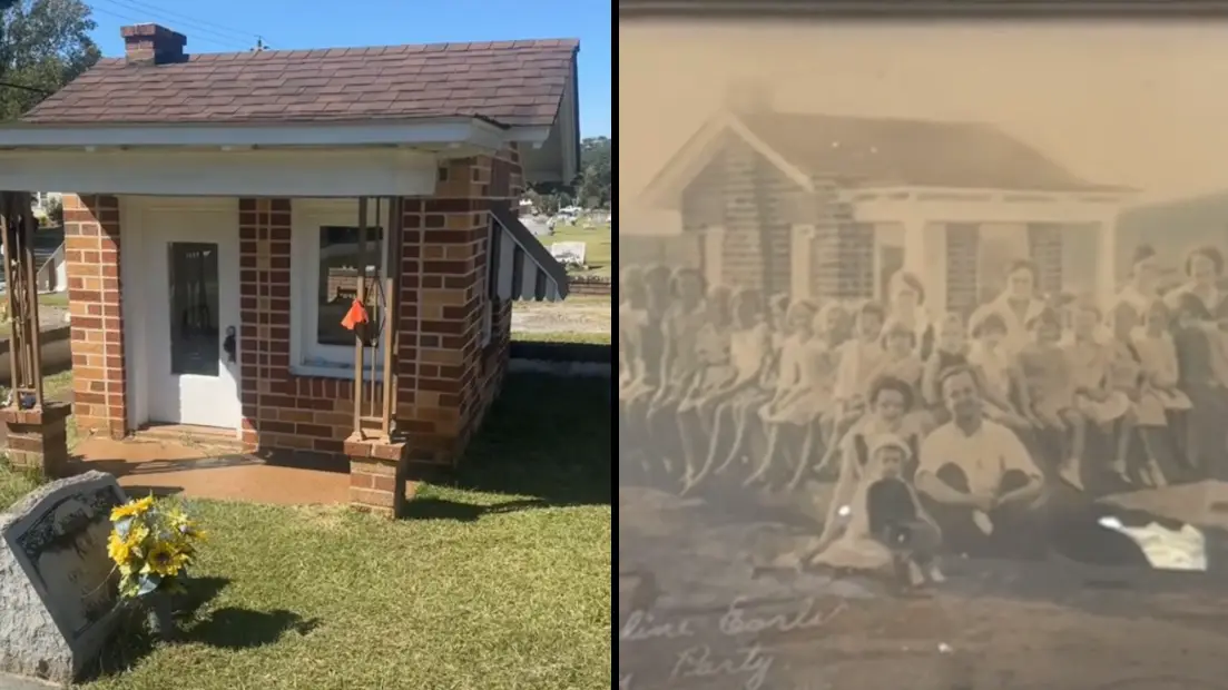 Heartbreaking reason dad buried his four year old daughter in a giant doll’s house
