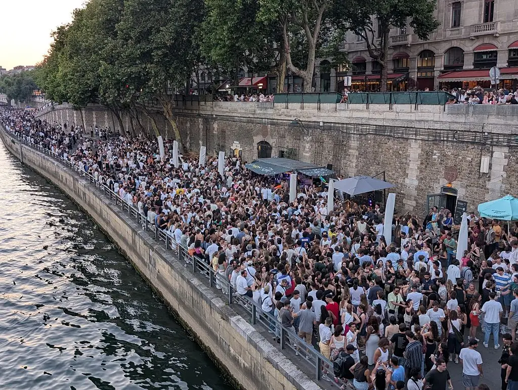 The Fete de la Musique is France's annual street music festival (Luc Auffret/Anadolu via Getty Images)