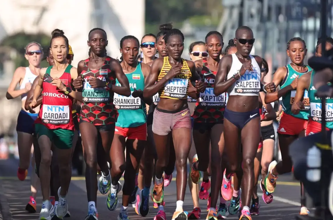 Cheptegei competed at this summer's games. (AFP via Getty Images)
