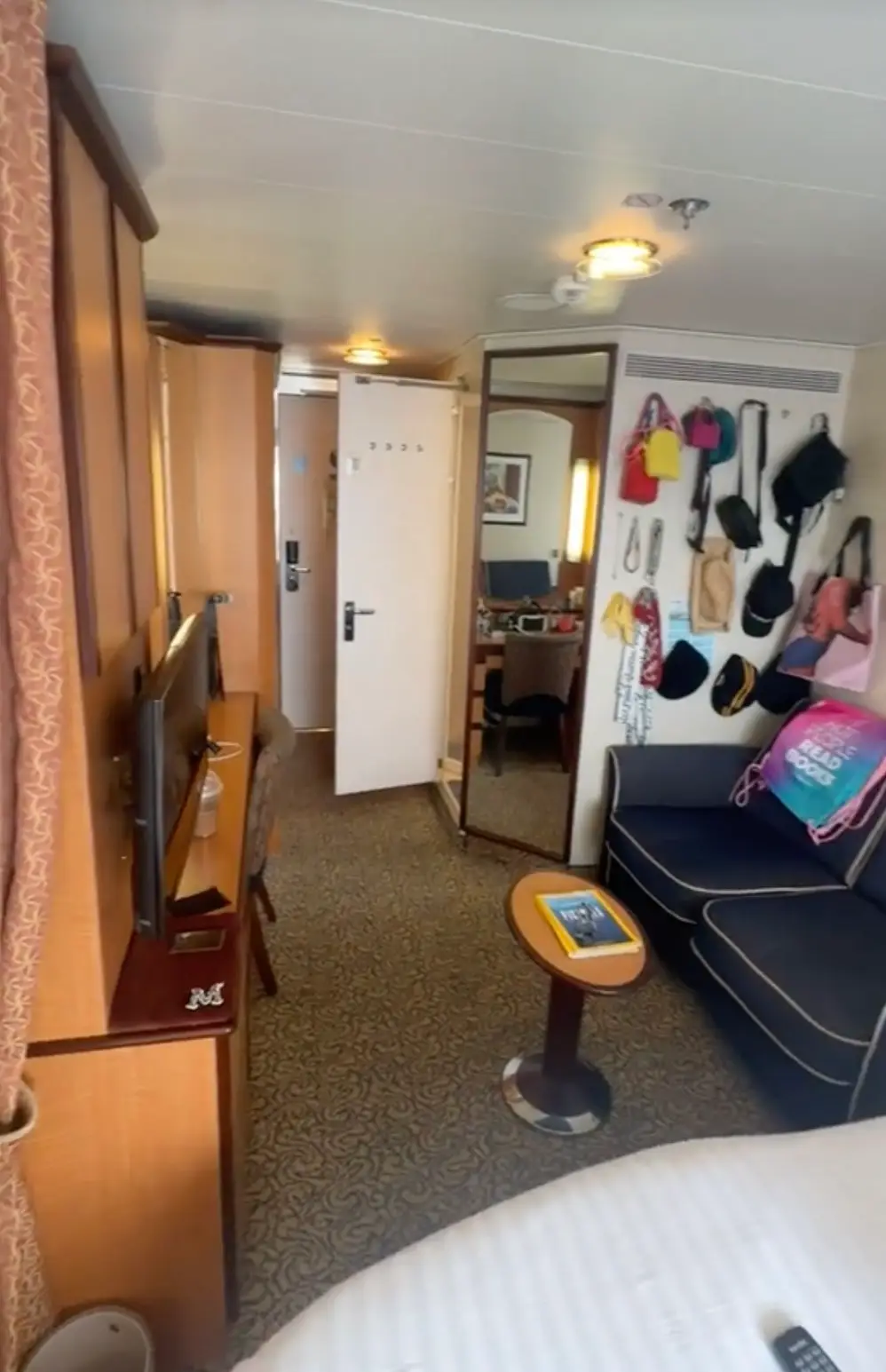 People didn't think the price of his room for 18 nights was worth it.