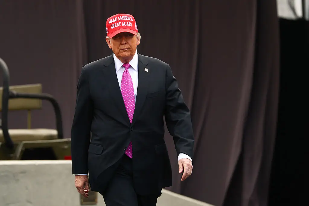 Donald Trump issued a furious response to deadly Russian attacks (Michael M. Santiago/Getty Images)