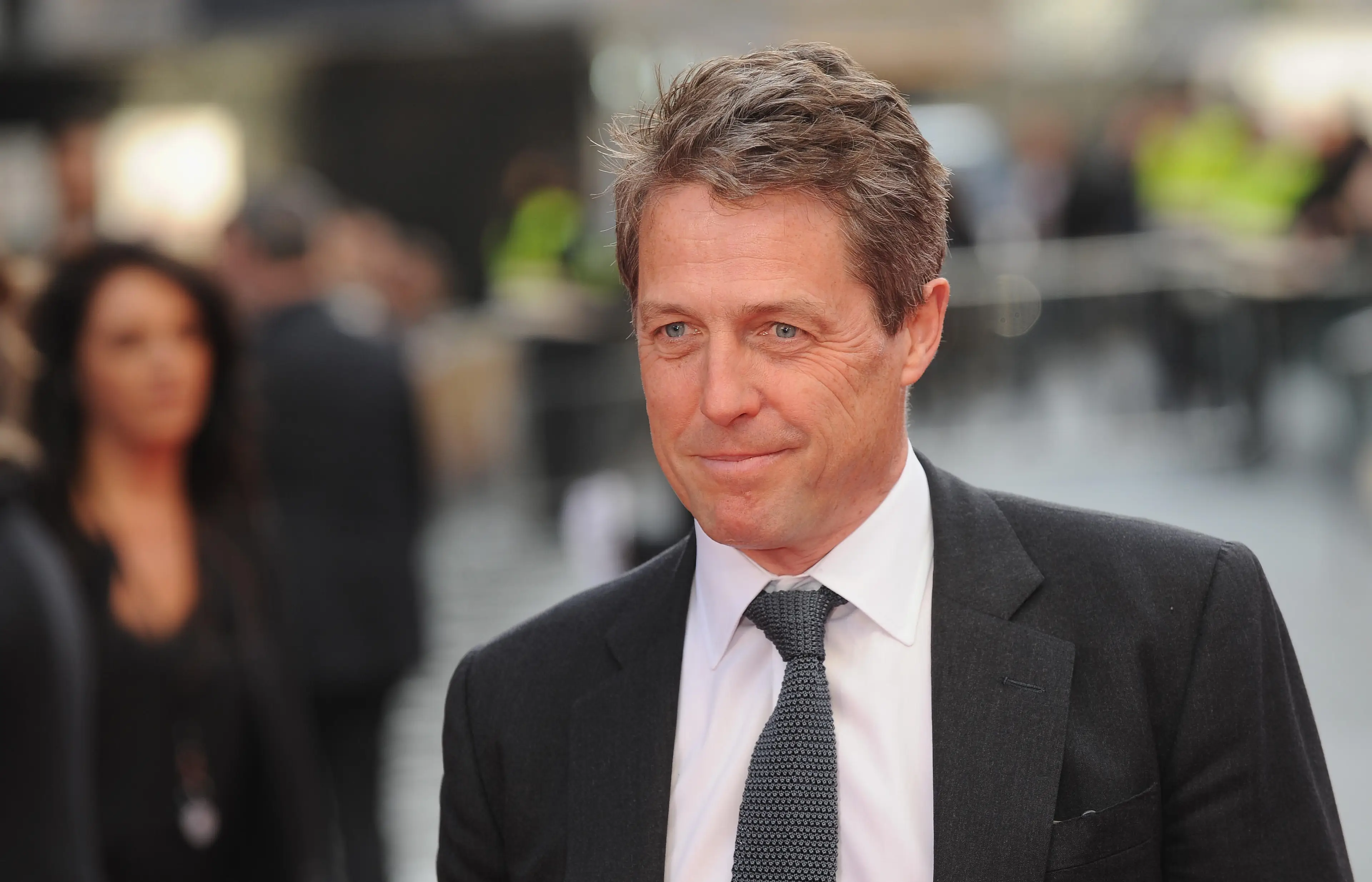 Grant has admitted he has a temper about 'once a year'.