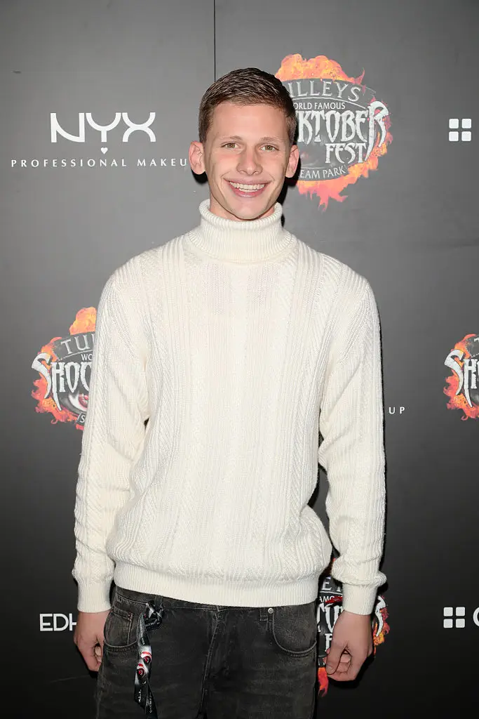 The 21-year-old is set to become a dad (Justin E Palmer/GC Images)