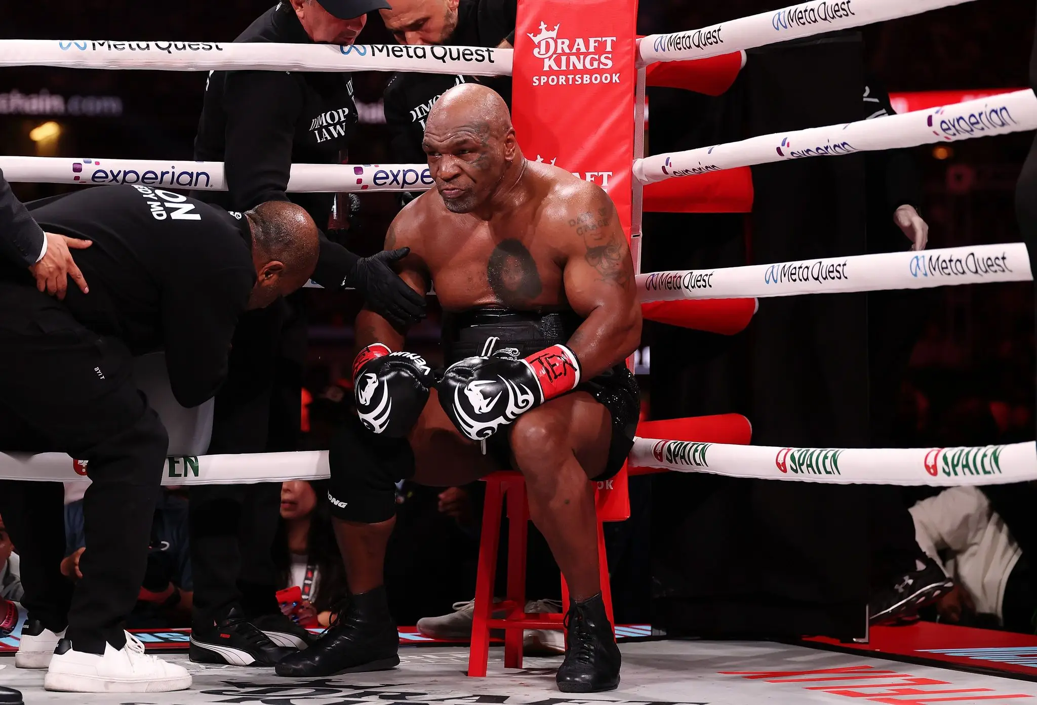 Tyson isn't finished just yet (Al Bello / Staff / Getty Images)