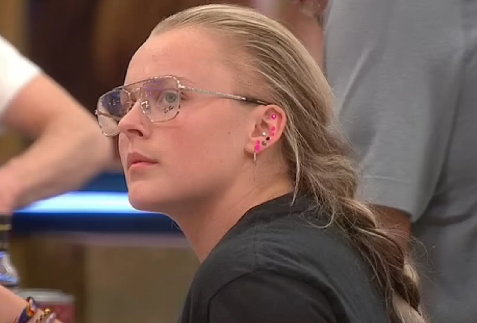 JoJo Siwa is the subject of Rourke's homophobia in the episode (ITV)