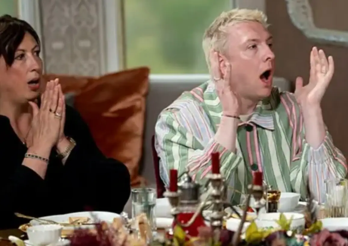 Hart and Lycett formed a close bond during their time on Celebrity Traitors (BBC)