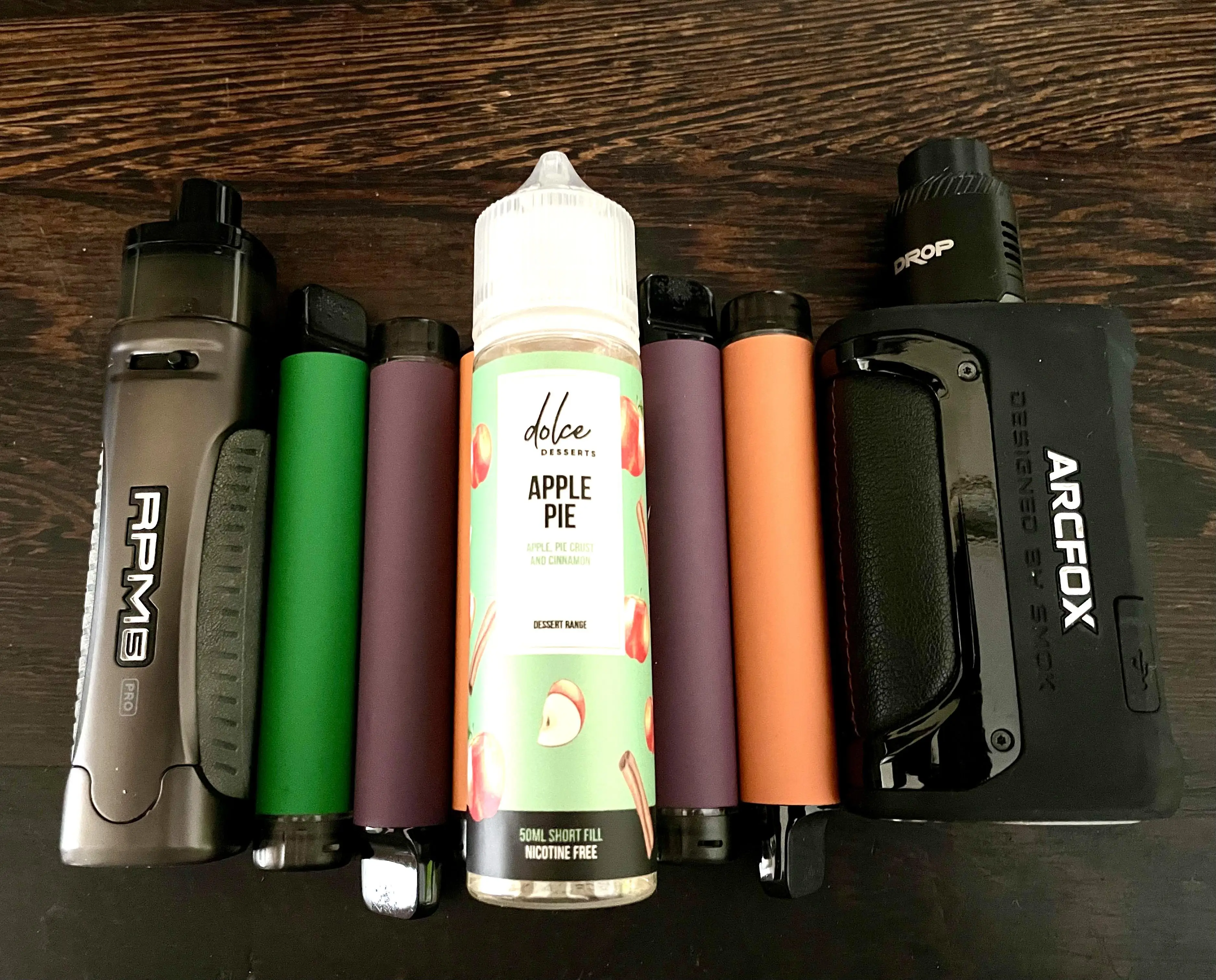 The dentist has described vaping as 'flavoured air'.