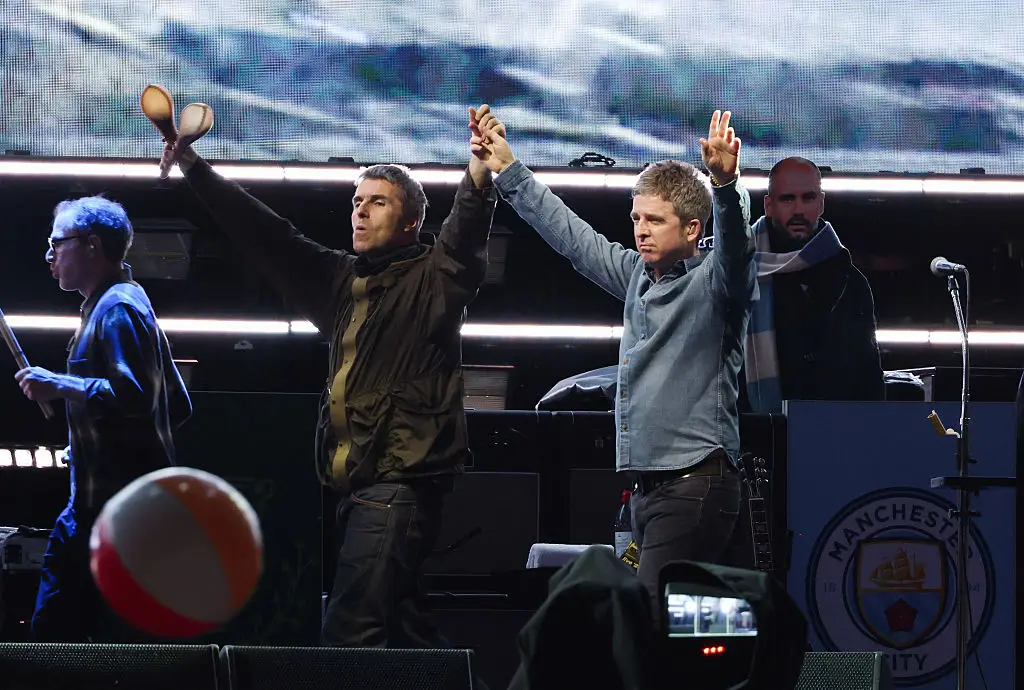 The Gallagher brothers reunited for last year's tour (Kevin Mazur/Getty Images)