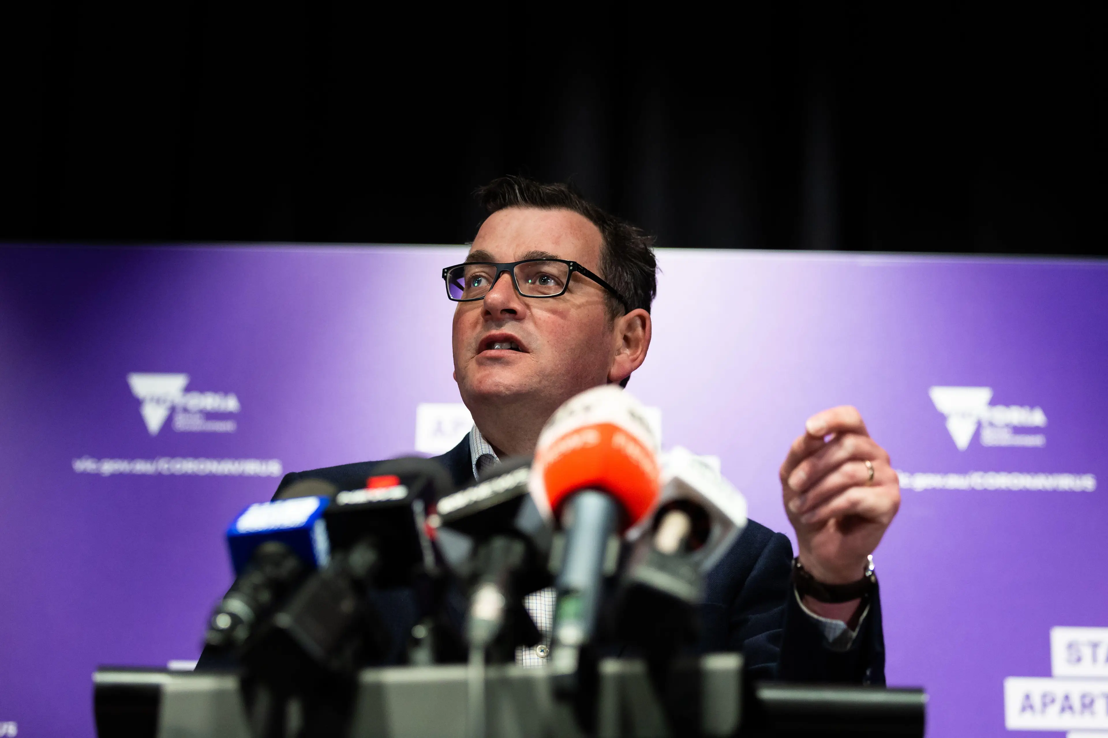 Victorian Premier Daniel Andrews.