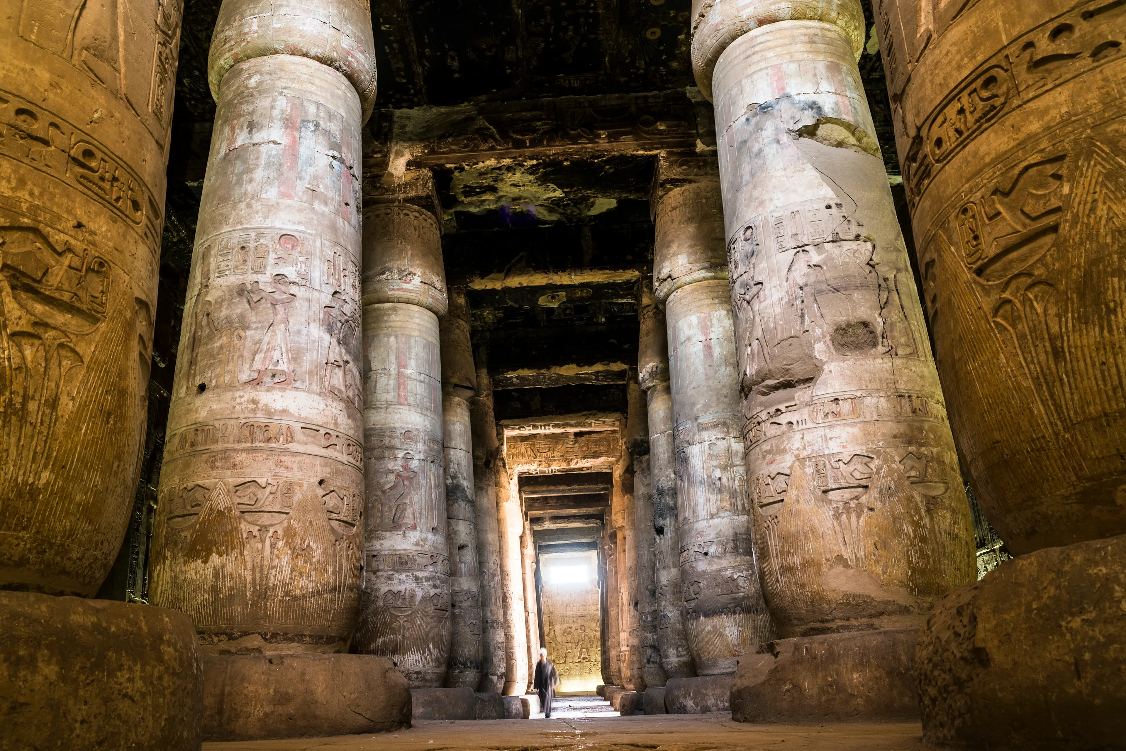 The much more famous Temple of Seti I, located nearby and also in Abydos (Getty Stock Images)