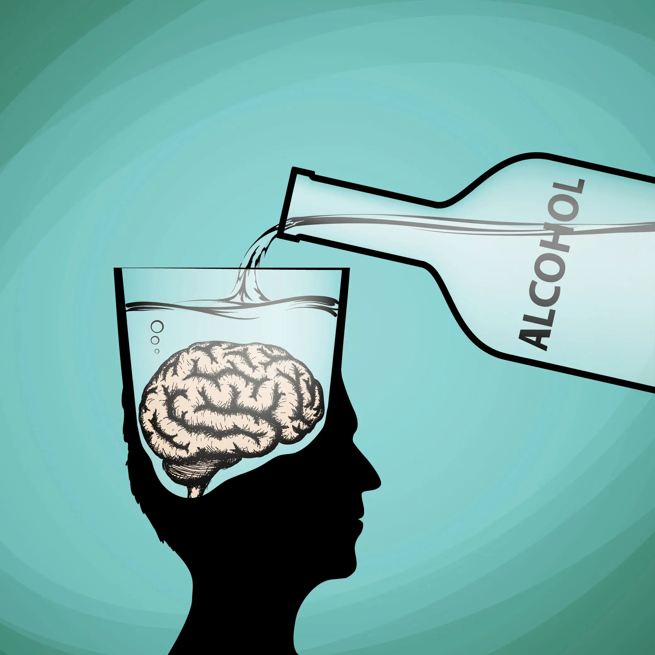 It's definitely not good for your brain (Getty Stock Photo)
