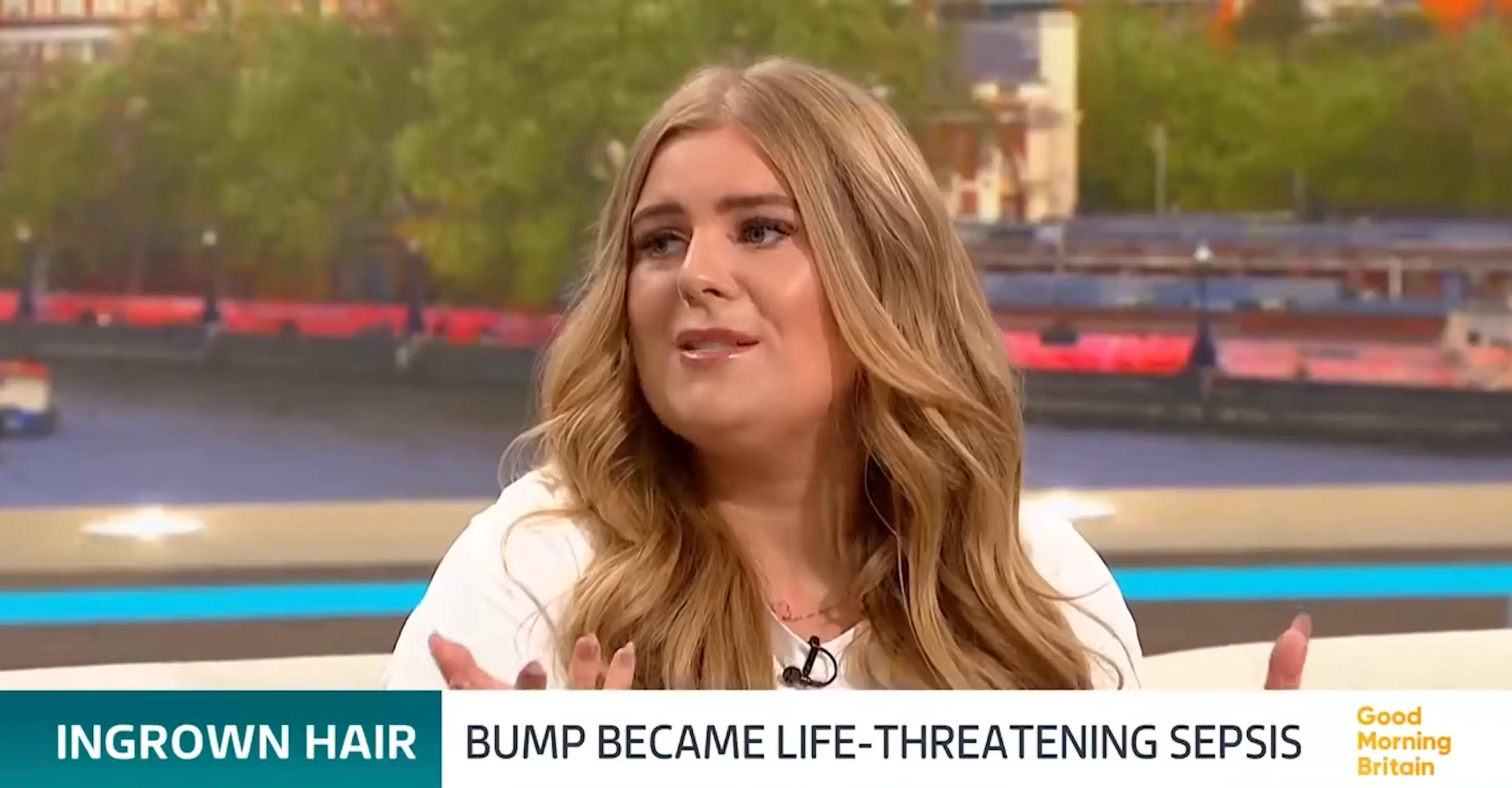 Christy Collins spoke about her horrendous experience on Good Morning Britain (ITV)