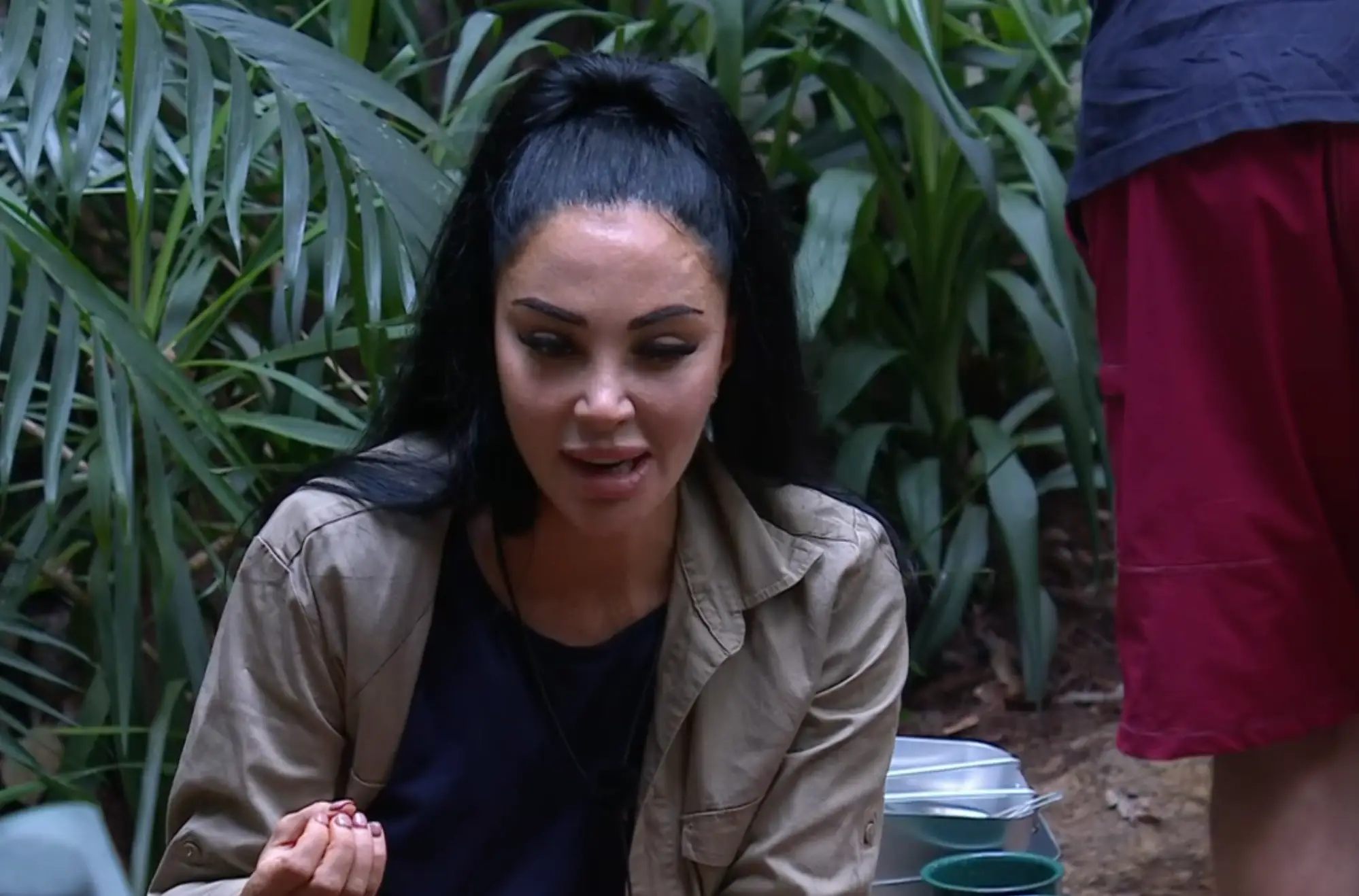 Tulisa revealed she was celibate on today's episode (ITV)