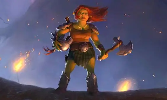 Princess Fiona in her full glory.